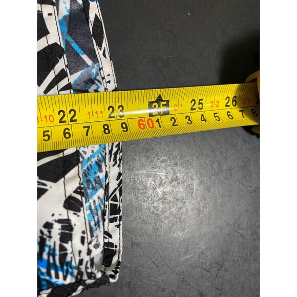 Volcom Board Shorts Mens 33 10" Swim Trunks Grunge AOP Y2K - Picture 7 of 8